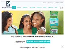 Tablet Screenshot of marvelfive.com